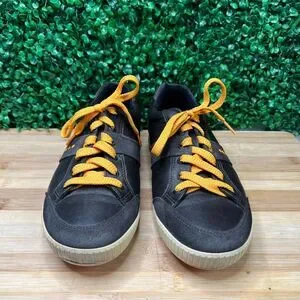 Ecco Original Golf Street Mens Shoes Chocolate Orange Trim Mens EU 44 US 10.5 Mens Ecco Street Golf Shoes for sale | eBay main image 4